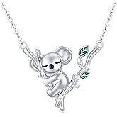Animal Necklace 925 Sterling Silver Cute Animal Jewelry Gift Suitable for Women Mother's Day Thanksgiving Christmas Easter