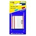 Post-it Tabs, 2 in, Solid, Red, 25 Tabs/On-the-Go Dispenser, 2 Dispensers/Pack (686F-50RD)