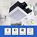 Win Air Ultra Quiet Ventilation Fan Bathroom Exhaust Fan (70CFM/0.3Sone) with 4 Inch Duct Size