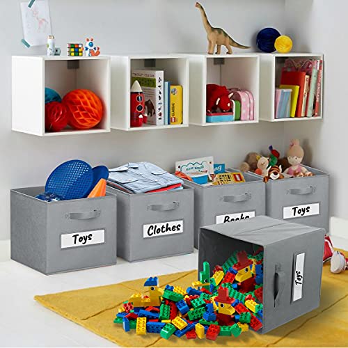 TomCare Storage Cubes, 13 x 13 Inch Cube Storage Bins 8Pack Fabric