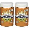 Maranatha Organic No-Stir Creamy Peanut Butter Spread, No Sugar or Salt Added, 16 Ounce (Pack of 2)