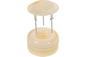 UTHCLO Weather Station Protective Case for Temperature Humidity Sensors Plastic Metal Louver Box Design