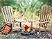 The Queen's Treasures 18 Inch Camping Furniture and Accessories for American Girl, Great Outdoors Wilderness Adventure Play Set. 2 Adirondack Chairs, 2 S’Mores, 2 Marshmallow Sticks and Fire Pit