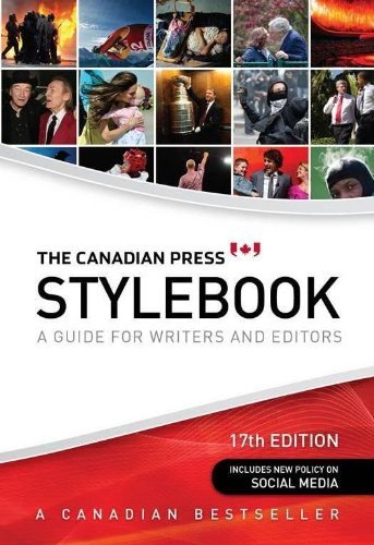 The Canadian Press Stylebook A Guide For Writers And Editors James Mccarten 9780920009505 Amazon Com Books