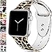Laffav Compatible with Apple Watch Band 40mm 38mm 44mm 42mm for Women Men, Soft Silicone Sport Pattern Band Replacement Strap for iWatch Apple Watch Series 4 3 2 1