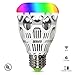 Sansi Smart RGB Light Bulb, Wi-Fi, A19, Dimmable, Group Control and Music Control, Works with iPhone and Android
