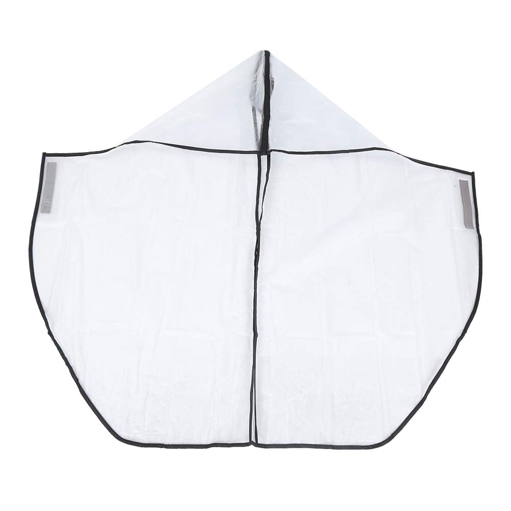 Golf Bag Rain Cover, Waterproof Transparent Bags Golfbag Protection Covers Deluxe Golfbags Hood Carry Cart Cape with Open Zipper Design Push Carts Raincoat for Mens Women Golfers Trolley Tourbags