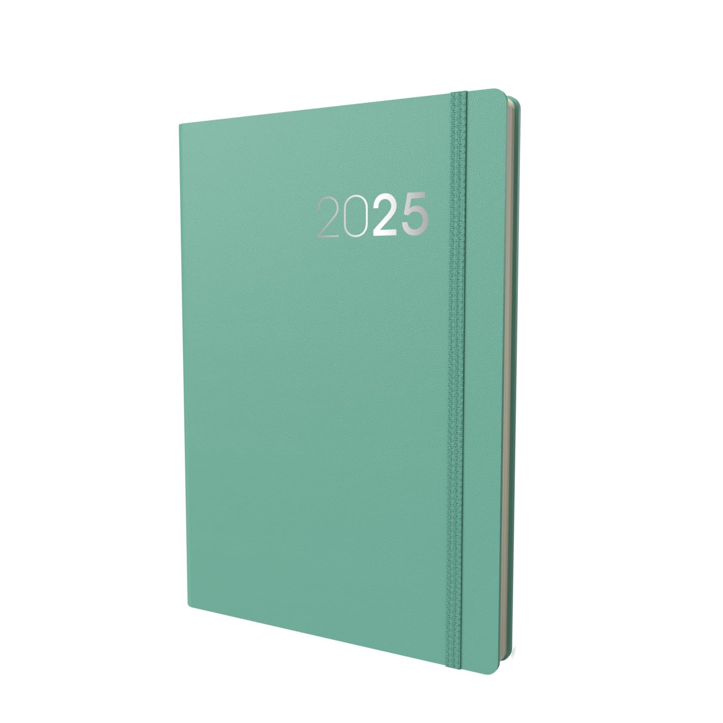 Collins Legacy 2025 Planner - A5 Week To View Diary - Mint - (CL53.61-25) - Professional Weekly Planner with Soft Touch Cover — image 1