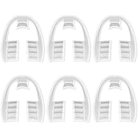 BEZANU Mouth Guard, 6 PCS Comfort Anti Grinding Dental Night Guards for Bruxism and Teeth Clenching