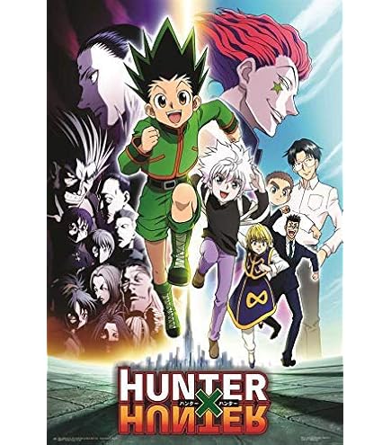 ABYSTYLE Hunter X Hunter Boxed Poster Set Includes 2 Unframed Mini