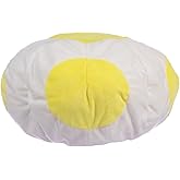 Avafierce Anime Mushrooms Hats Caps Cute Red and Green Hats Halloween Coplay Hat for Adults (Light Yellow)