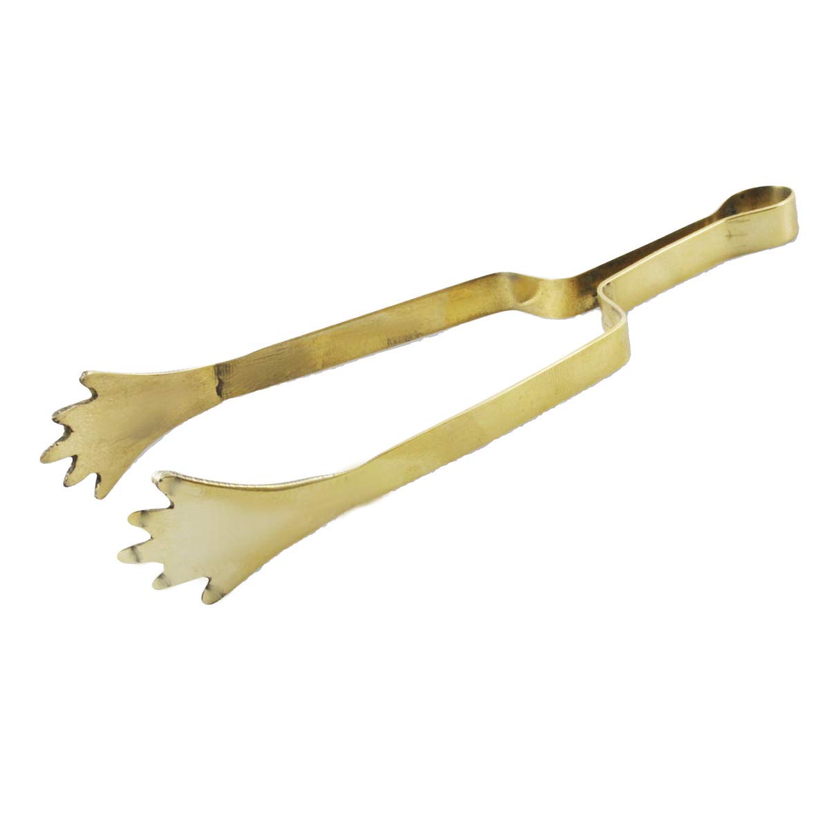 NKlaus Coal Tongs Brass Solid Incense Tongs Shisha Tongs Ice Tongs Incense 2207