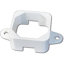 60pk White Govee Pro Mounting Brackets - Compatible With H706A, H706B, H706C String Lights