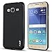 Galaxy J3 2016 Case, J&D [Drop Protection] Samsung Galaxy J3 Case [Slim Cushion] Shock Resistant Protective Premium Jelly Case Slim Case for Samsung Galaxy J3/Galaxy J3 2016/Galaxy J3 V (Black)
