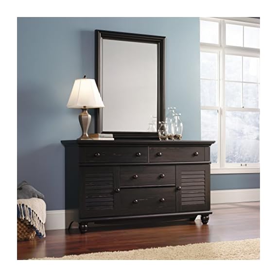 Sauder Harbor View Dresser, Antiqued Paint finish LAVORIST