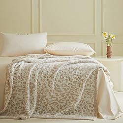 MIDO HOUSE Microfiber Throw Blanket for Couch Chic