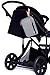 Stylish Portable Diaper Changing Pad – Diaper Clutch Bag - by Kute ‘n’ Koo – Fashion and Function in One Bag – Designed in NYC and Much More …(Black and White French Stripe)