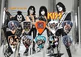 Kiss Gene Simmons 10 Guitar Picks Set Display