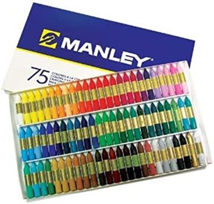 Manley MNC00099 - Ceras, 75 unidades: Amazon.es: Oficina y papelería