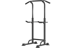 SDHYL Pull Up Bar Station, Power Tower Dip Station, Strength Training Pull Up Bar for Home Gym Strength Training Workout Equipment for Home Workouts, Strength Training Workout for Home Gym