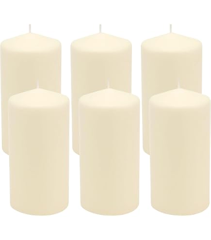 Wickford & Co Lot De 3 Bougies Piliers Parfumées À Combustion Longue Durée De Combustion 35