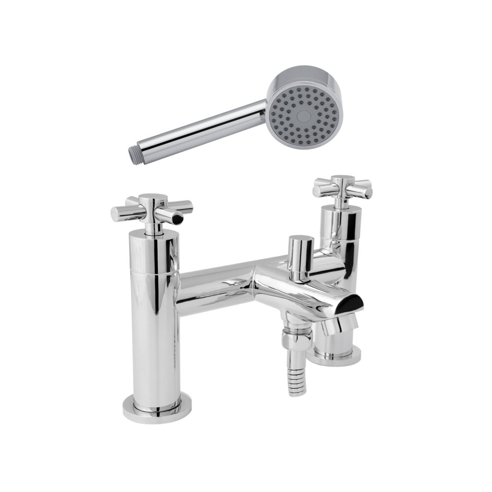Deva MOT106 Bath Shower Mixer, 240 mm W x 160 mm H x 120 mm D