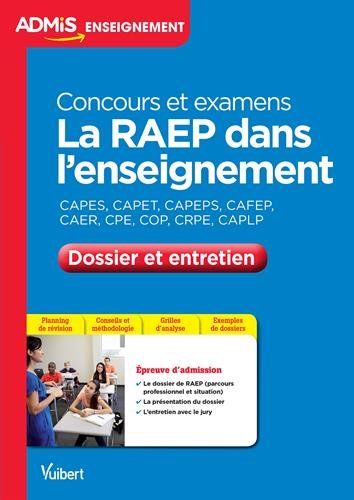 Concours et examens, la RAEP dans l'enseignement