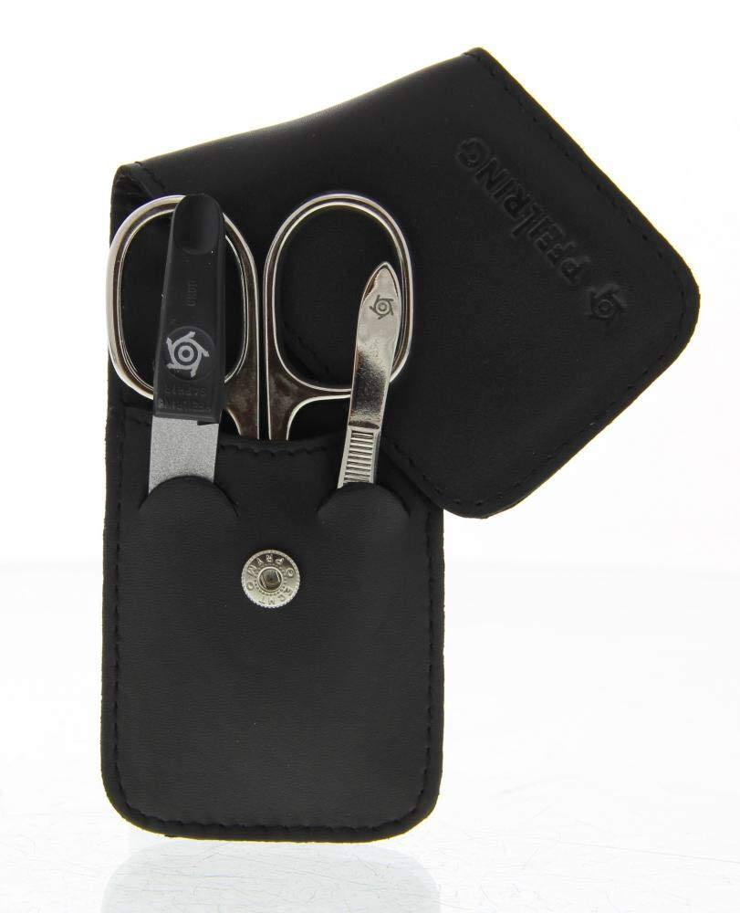 Pfeilring PF Basic Nickel Filling Case Cowhide Black 3-Piece