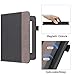 WALNEW Case for Kindle Paperwhite 10th Gen, 2018 - PU Leather Stand Case Smart Cover with Hand Strap Only Fits All-New Kindle Paperwhite 10th Generation 2018 Released (Model No. PQ94WIF), Black