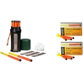 UCO Titan Stormproof, Waterproof &amp; Windproof Match Kit with Two Refill Packs