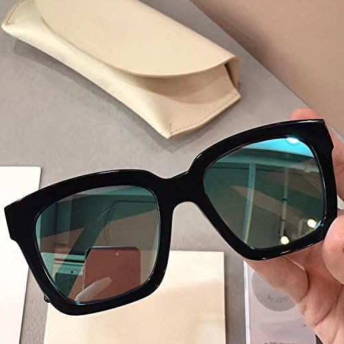 New Gentle Women Sunglasses V Brand Dreamer Hoff 01(11m) for gental Monster Sunglasses-Black Frame Blue Lenses