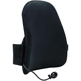 ObusForme Lumbar Support Pillow for Chair | Durable Foam Backrest Cushion | CustomAIR Adjustable Inflatable Lumbar Pad | Home, Office or On-The-Go