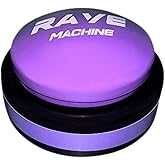 RaveMachine - The Light Up Button | Rave Dance EDM Button with Music | Gag Gifts | Office Toys (Batteries Included)