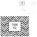 Note Card Cafe Thank You Postcards Assortment Bulk | 60 Pack | 6 Designs Black & White Modern Thank You Set | 4.25” x 6” Postcard Standard Size Mail USPS Stamp | Wedding, Baby, Bridal Shower, Birthday
