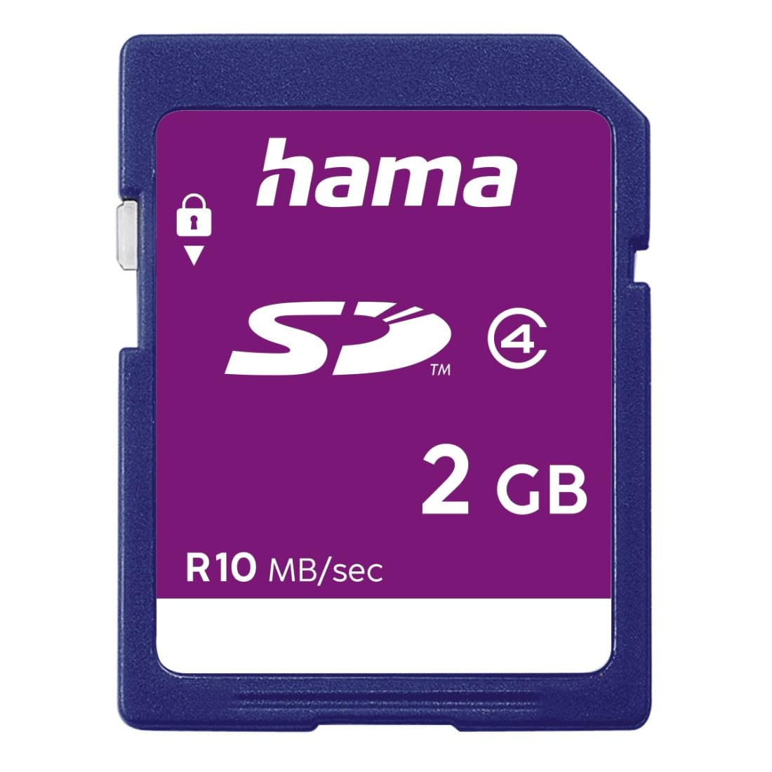 Hama SD Card 2GB Class 4 10mb/s with Write Protection — image 1