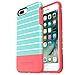 OTTERBOX Symmetry Series Case for iPhone 8 Plus & iPhone 7 Plus (ONLY) - Retail Packaging - Aqua Mint DIP (Aqua Mint/Candy Pink/Aqua Mint DIP Graphic)