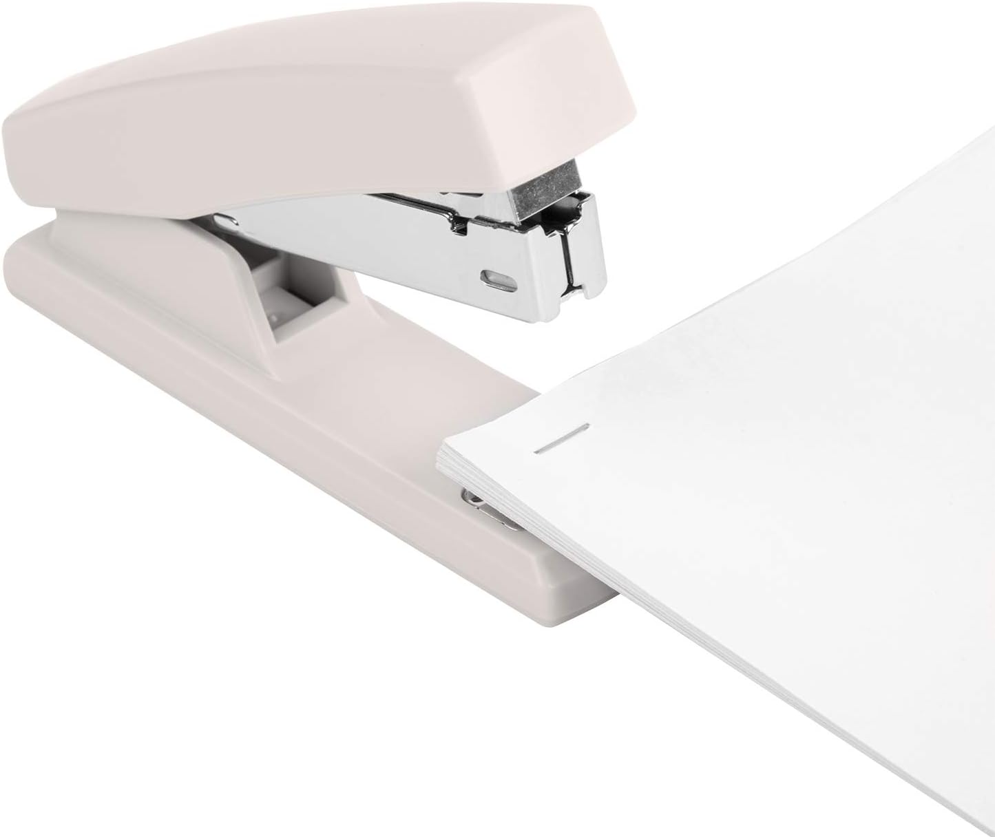 Deli Stapler, Desktop Staplers with 640 Staples, Office Stapler, 25 Sheet Capacity, White : Office Products