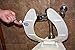 Sani-Hani Antimicrobial Toilet Seat Lifter/Handle - Best on the Market, Great for Kids & Adults - Built to Last, Be HEALTHY & SANITARY - Stop spreading germs!