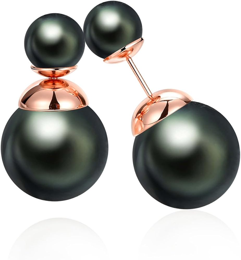 double g pearl earrings