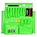 Buckingham 4500YG9M2 13 Pocket Hi-Vis Tool Apron with Magnet; Bucket Truck Tool Apron, 25 Length, 4 Width, 25 Height