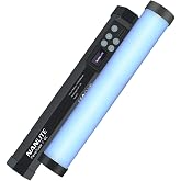 NANLITE PavoTube II 6C LED RGB Tube, 2700K-7500K Ultra-Wide Color Temperature, 2.4GHz Wireless Control Portable Handheld Photography Lighting Stick