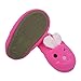QGAKAGO Toddler Girls Rabbit Bunny Slippers Cartoon Cute Animal Warm Winter Non-Slip House Slipper 5-6 M US Toddler Pink