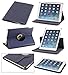 Devicewear Detour 360 Rotating Black Vegan Leather Case for the iPad Air 2 Case with Auto On/Off (DET-IPA2-BLK)