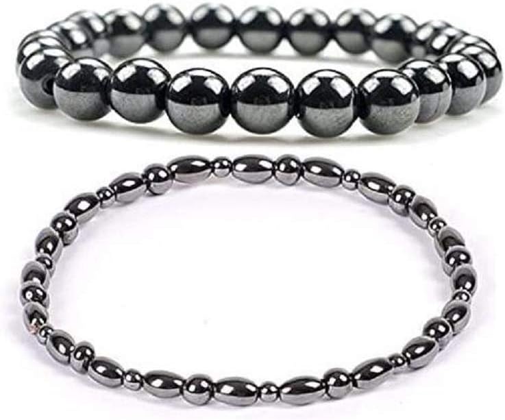1 Pack Magnetic Therapy Anklet + 1 Pack Bracelet for Women Magnetic Bracelets for Arthritis Magnets for Anxiety Relief for trengthen Immunity: Health & Personal Care