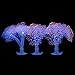LEOBRO 3PCS Glowing Effect Artificial Coral Plant for Fish Tank