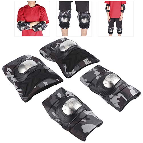 Hoogwaardige mooie elegante herkenbare beschermende uitrusting Elleboogbeschermers Kniebeschermers voor scooters voor… - Image 7