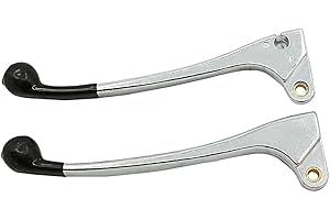 Alpha Rider Motorcycles Handle Bar Control Levers - 1 Pair Brake and Clutch Lever for Honda CB100 CB125 CB175 CB250 CJ360 CB4