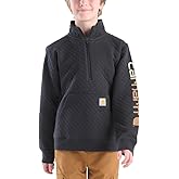 Carhartt Kid's CA6776 Long-Sleeve Quarter-Zip Sweatshirt - Boys
