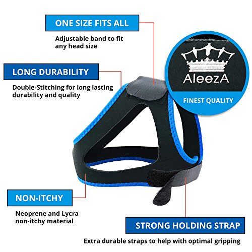 image for Aleeza Stop Snoring Chin Strap (SPECIAL RELIEF BUNDLE) - Includes: Ant