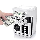 Shine Toys Code Electronic Money Bank Mini ATM Coin Saving Banks,Coin Saving Boxes,Toys Gifts Birthday Gifts ATM Bank for Kids Panda